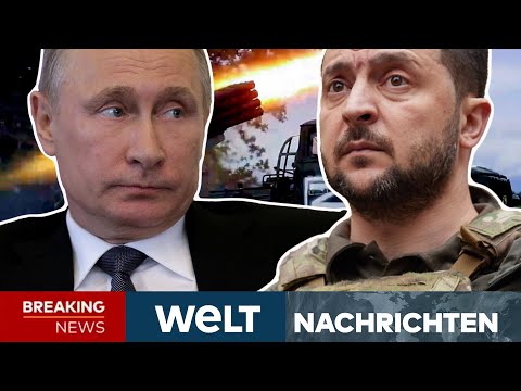 PUTINS KRIEG: Massiver Dauerbeschuss der Russen – Selenskyj überrascht mit Besuch | WELT Newsstream