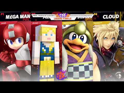CSS 35 Doubles - LF - Peabnut & TurtleChris (MM/Steve) vs. BobbyFabulous & klf19 (DDD/Cloud) - SSBU