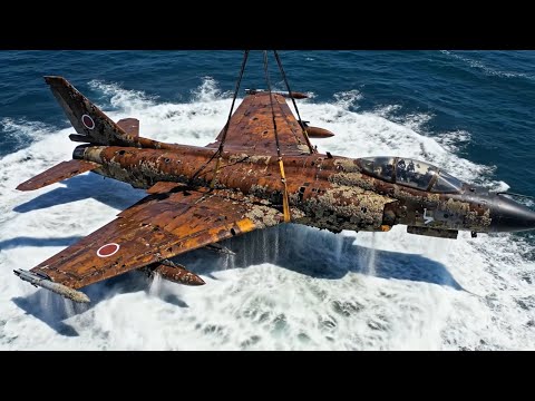 Abandoned F 4 Phantom Salvage & Restoration From Deep Sea to the Skies