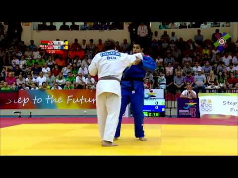 Gela Zaalishvili vs Yahor Kukharenka European Youth Olympic Festival Tbilisi 2015