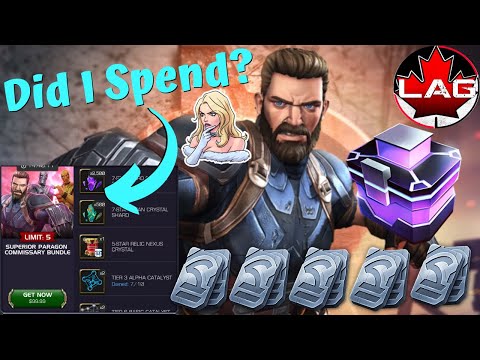 Cap's Commissary Event Did Lagacy Spend? 7-Star Civil Warrior? FTP? - Marvel Contest of Champions
