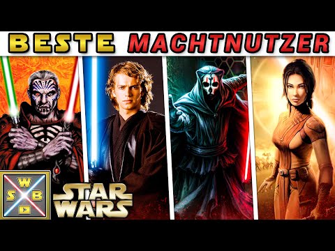 Die 10 BESTEN MACHTNUTZER der STAR WARS Galaxis - Star Wars Top 10