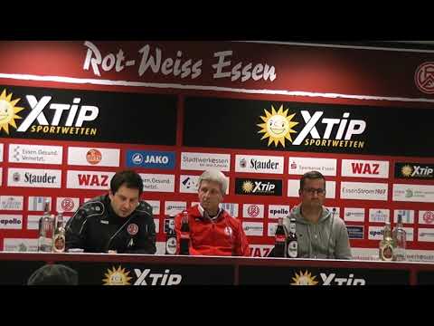 Uerdingerblock Rot-Weiß Essen - KFC Uerdingen 05Pressekonferenz