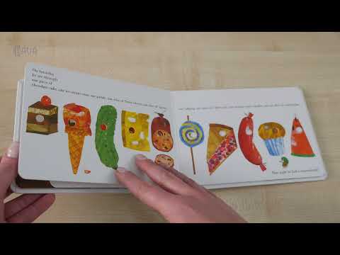 Видео обзор The Very Hungry Caterpillar - Board Book