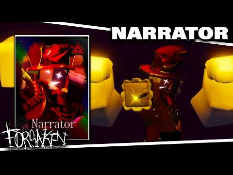 NARRATOR NOLI SKIN GAMEPLAY | Roblox Forsaken