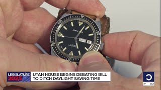 Not enough time to debate daylight saving time in Utah House