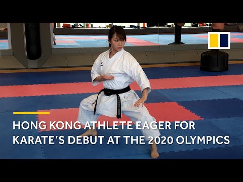 Hong Kong karate athlete eyes 2020 Olympics