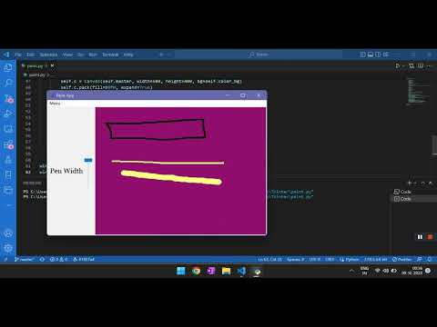 Make Paint App With Python
