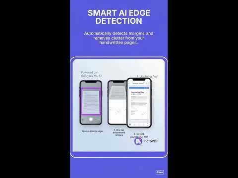 Scan & image to PDF : PicToPDF
