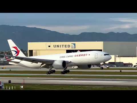 CK229 | Boeing 777F (B-222H) | Shenzhen (SZX) ➝ Los Angeles (LAX)