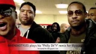 BENJA STYLES TV-@BENJASTYLES plays his Philly Sht remix for @YOUNGCHRIS