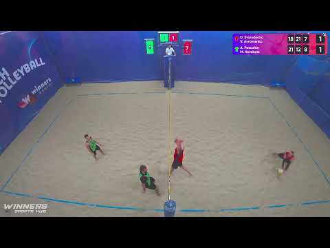 19:50 D. Svyrydenko / V. Avramenko - A. Pasazhin / M. Horobets 28.07.2022 | Winners Beach Volleyball