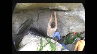 Video thumbnail of Titán, 8a. Corme