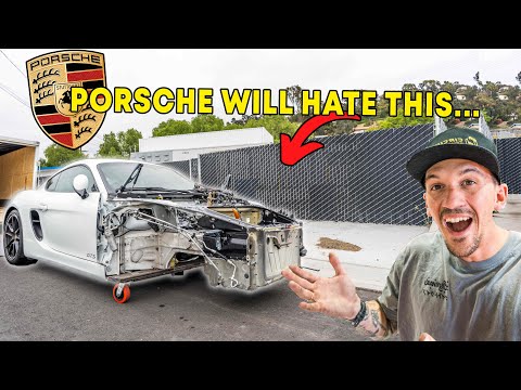 DOING WHAT PORSCHE WOULDN'T... Rebuilding Wrecked Porsche Ep. 6
