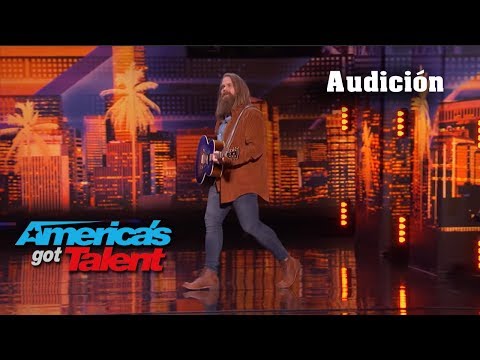 Chris Kläfford sing "Imagine" in The Auditions of America's Got Talent Season 14