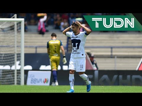Exquisite! Malcorra's free-kick makes it 1-0 for Pumas