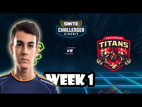 Highlights EU Smite Challenger Circuit Week 1: TITAN vs MAMBO