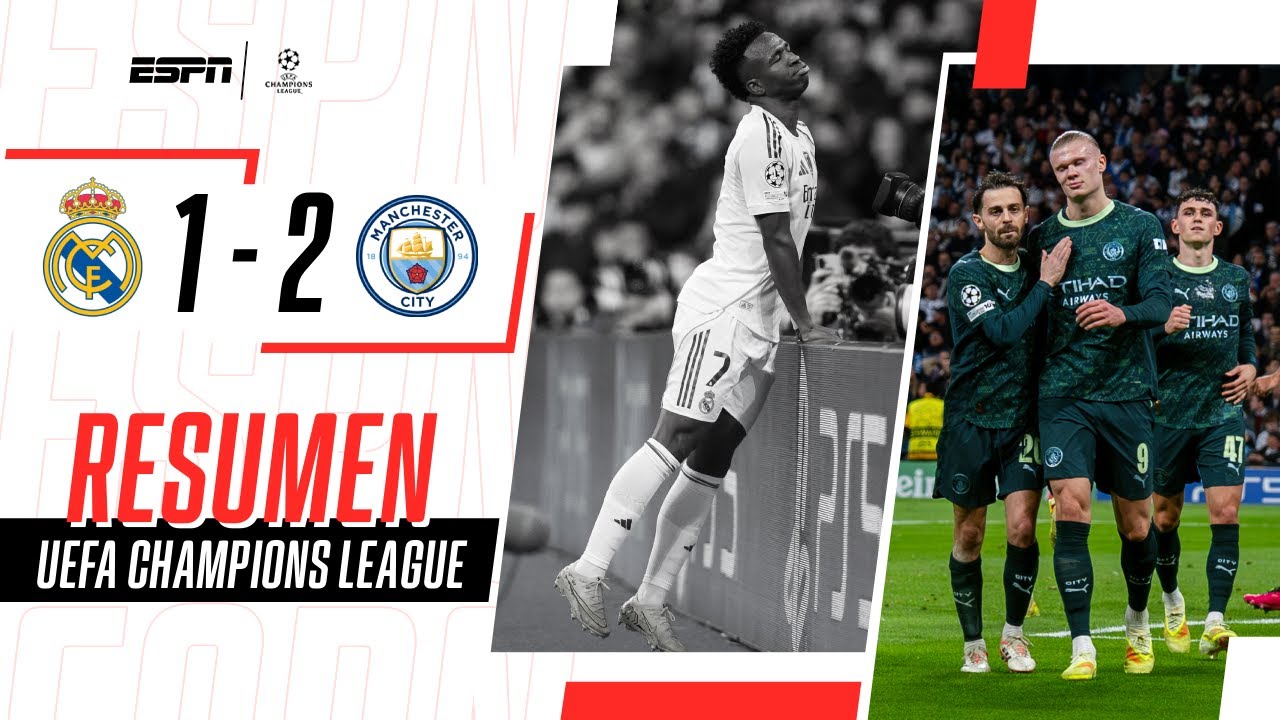 EL CITY DE PEP SE LO DIO VUELTA AL MERENGUE EN EL BERNABÉU | Real Madrid 1-2 Man. City | RESUMEN