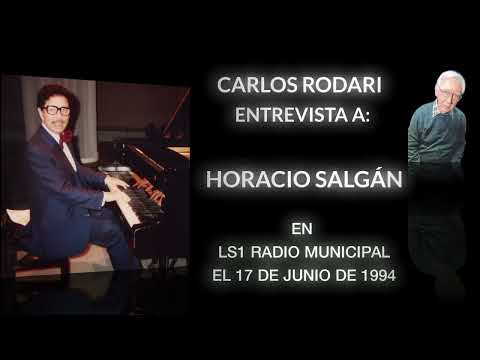 ✨ ENTREVISTA A HORACIO SALGÁN POR 🎙️ CARLOS RODARI 📻 RADIO MUNICIPAL - 17 DE JUNIO 1994 ✨ #piano