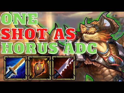 FULL DAMAGE HORUS ADC WORKS | Smite Season 9 Conquest | HIDDEN GEM