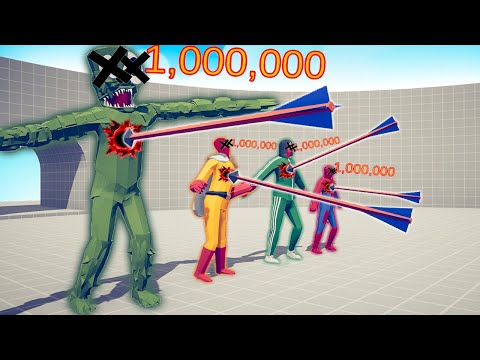 1.000.000 DAMAGE ARCHER vs UNITS - TABS | Totally Accurate Battle Simulator 2023