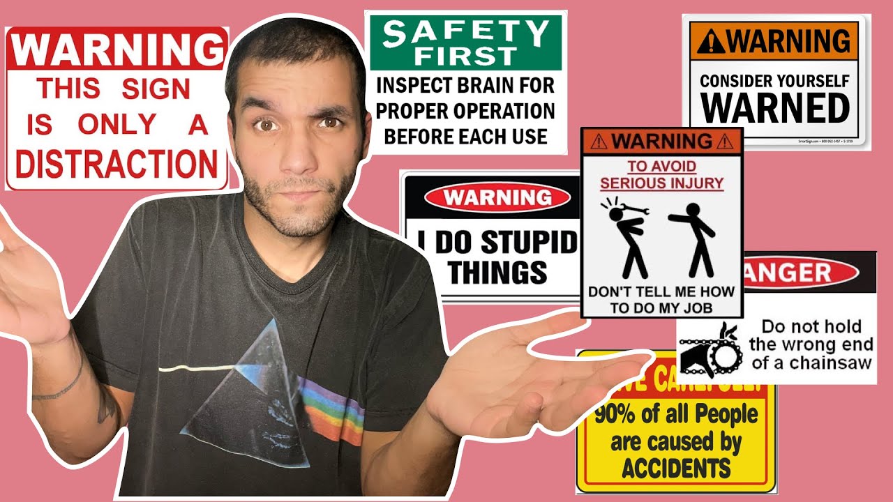 (Un)safe signs, can a poster lead you to accidents? A chat about safety communication.