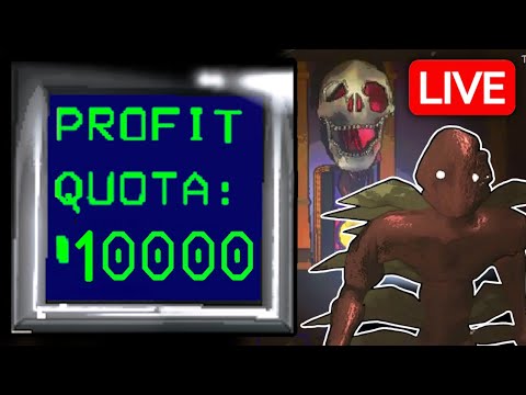 Going for 10.000 Quota with a PRO TEAM - Lethal Company