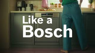 Bosch Lavavajillas Bosch para ahorrar tiempo y agua | #LikeABosch anuncio