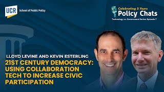21st Century Democracy: Using Collaboration Tech to Increase Civic Participation