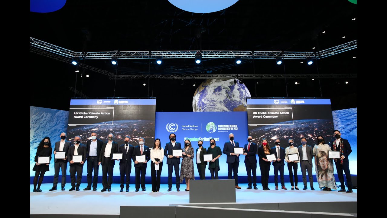 UN Global Climate Action Award Ceremony | UN Climate Change | COP26