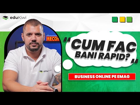 Uite secretele unui business online profitabil pe eMag!