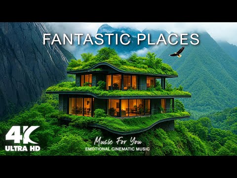 Most UNREAL PLACES on Earth in 4K HDR (60FPS, Dolby Vision) | Green Ambience Nature Film