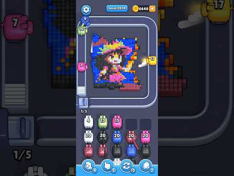 Pixel Flow Level 2034 Walkthrough