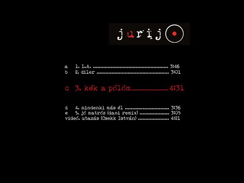 Jurij - Kék a pólóm (Mindenki más EP)
