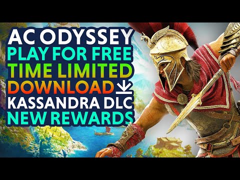 Free To Play Assassin's Creed Odyssey & Kassandra DLC Update With New Rewards! (AC Odyssey Update)