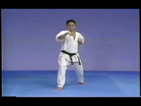 Karate kyokushin kata  taikyoku  1,2 and 3