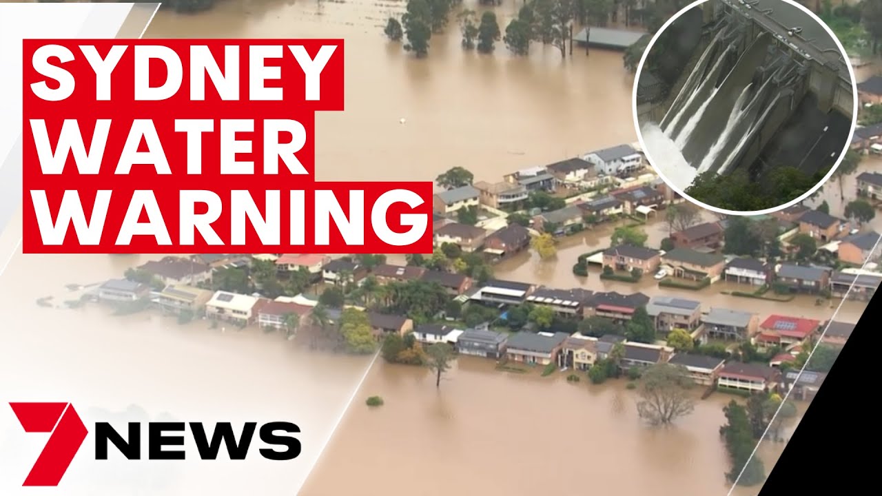 Sydney residents told to conserve water during flood crisis - July 2022 | 7NEWS