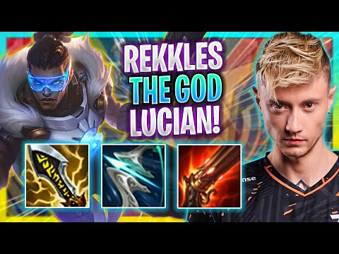 REKKLES IS A GOD WITH LUCIAN! | FNC Rekkles Plays Lucian ADC vs Ezreal!  Season 2023