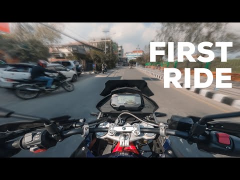 Thumbnail for BMW G 310 GS BS6 First Ride in Nepal | POV Onboard | Test Ride | Bikerz Beast by BMW G 310 GS