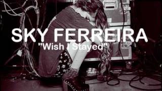 Britney Spears Demo: &quot;I wish I stayed&quot; by Sky Ferreira &amp; Frankmusik