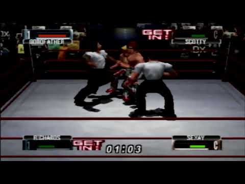 WWF No Mercy - N64 Gameplay - Right To Censor vs Too Cool