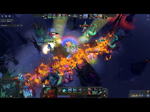 Puck Rampage Moment | 2 Core is down but your enemy BKB is on Cooldown