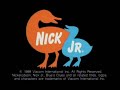 Nick Jr Ducks Paramount CBS Broadcast International 1999