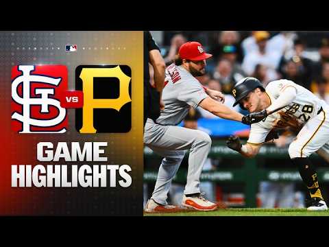 피츠버그 VS 세인트루이스 2:4 MLB 스포츠하이라이트