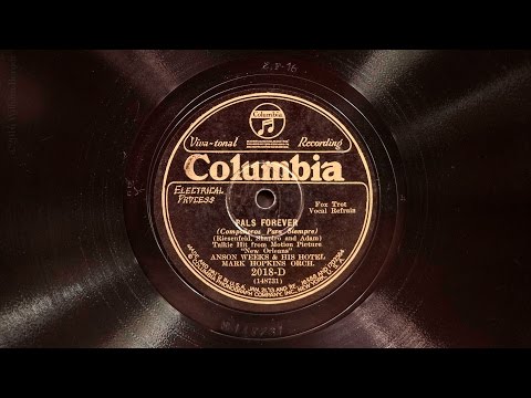 Pals Forever • Anson Weeks and His Hotel Mark Hopkins Orchestra (Victrola Credenza)