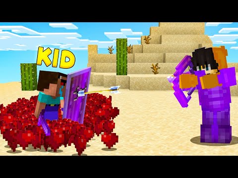I AM KOPI - Why this 12 Year Old KID is IMPOSSIBLE to KILL in this Minecraft Server