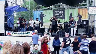 Kreole Rock and Soul, Sean Ardoin at French Quarter Fest 2018