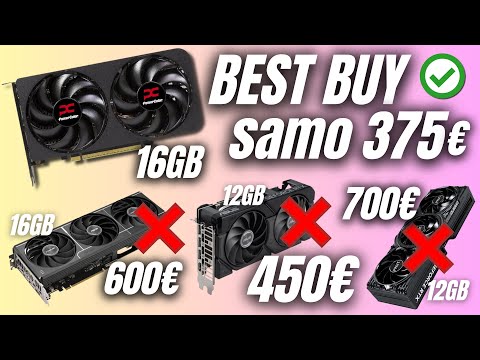 Ovo je prva NOVA grafička karta koja je isplativija čak i od polovnjaka!!! GPU CENE - LETO 2025