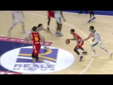 Mejores momentos del partido de Clevin Hannah ante Dinamo Sassari