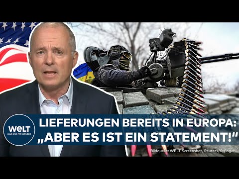 USA: Waffenlieferungen für Ukraine bereits in Europa deponiert - USA setzt Demokratie-Statement!